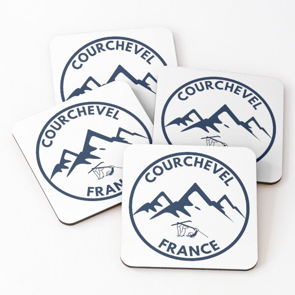 Item preview, Courchevel Ski Resort France Mountain Souvenir designed and sold by karmdaf.