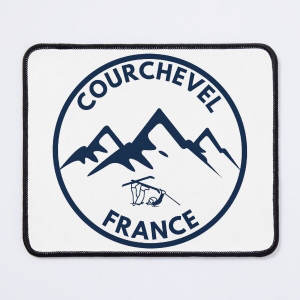 Item preview, Courchevel Ski Resort France Mountain Souvenir designed and sold by karmdaf.