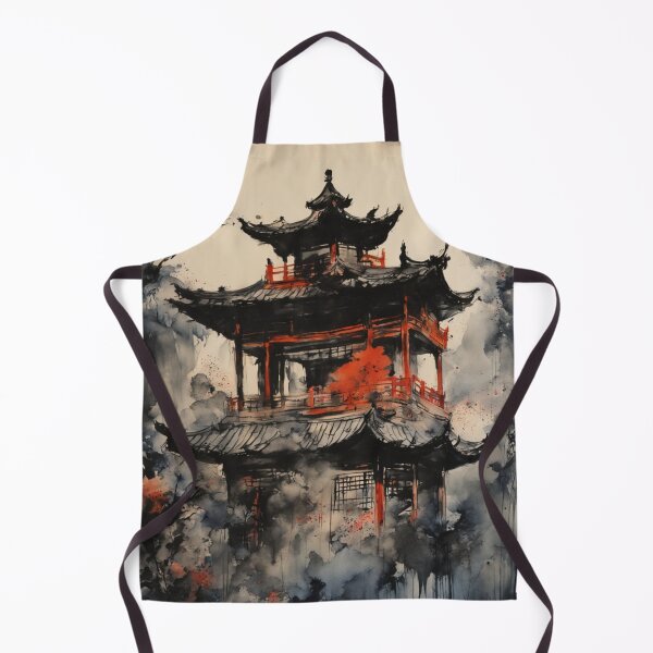 Item preview, Pagoda abandonada designed and sold by SpunkySpaniel.