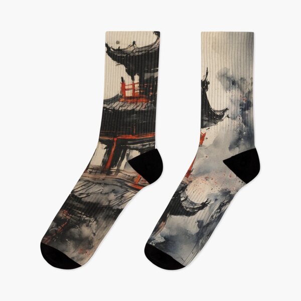 Item preview, Abandoned Pagoda designed and sold by SpunkySpaniel.
