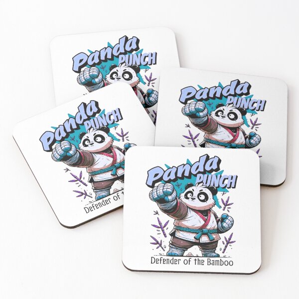 Item preview, Panda Punch Defender of the Bamboo Funny Kung Fu Panda Martial Arts designed and sold by Matt_Smith.