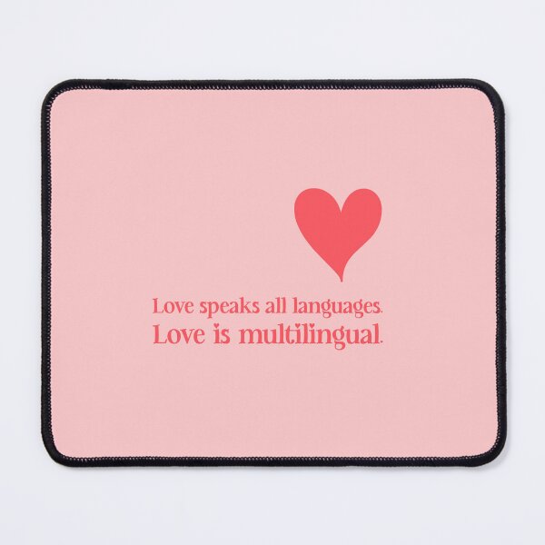 Item preview, Love Speaks All Languages, Unique designed and sold by villacreativa.