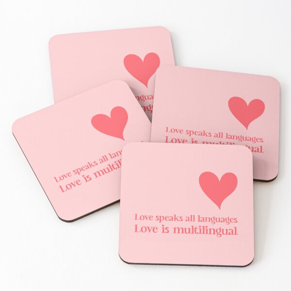 Item preview, Love Speaks All Languages, Unique designed and sold by villacreativa.