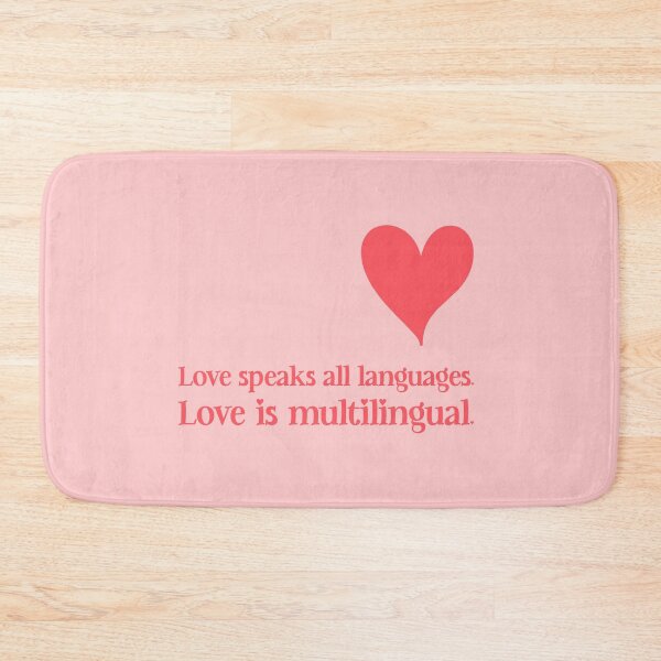 Item preview, Love Speaks All Languages, Unique designed and sold by villacreativa.