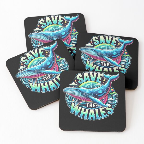 Item preview, Save the Whales - Humpback Whale Art designed and sold by SandbarTees.