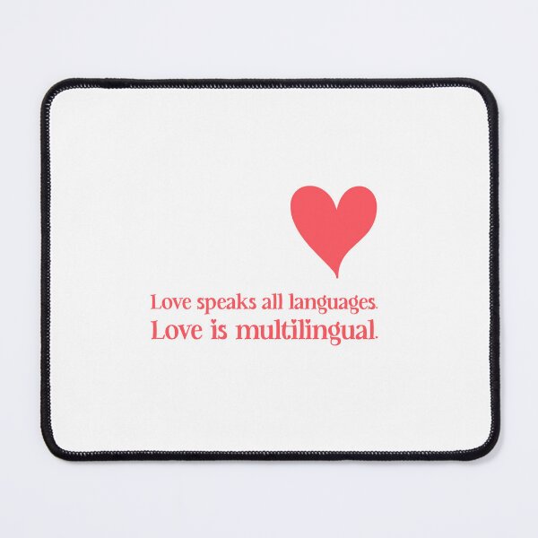 Item preview, Love Speaks All Languages, Unique designed and sold by villacreativa.