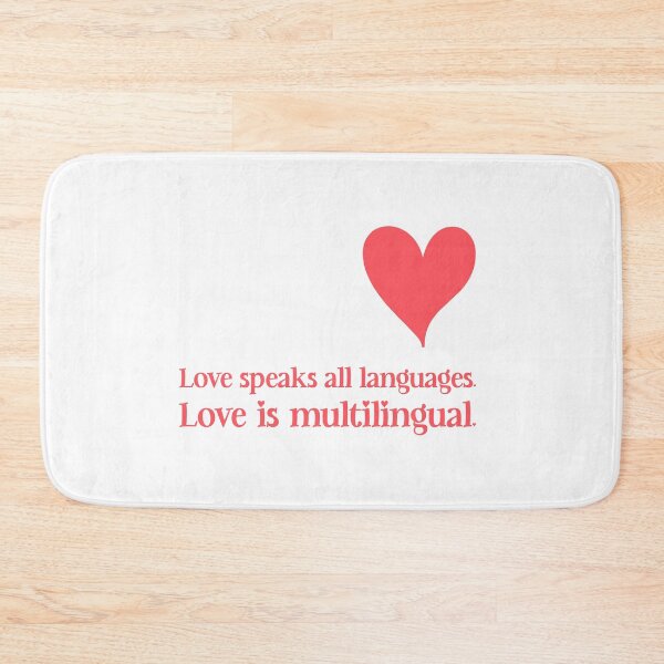 Item preview, Love Speaks All Languages, Unique designed and sold by villacreativa.