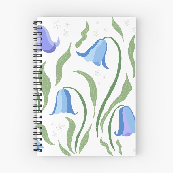 Item preview, Midnight Bluebells and Wild Garlic designed and sold by natgrose.