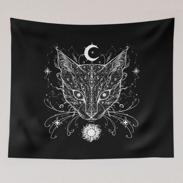 Item preview, Dark Galaxy cat designed and sold by AshKittyArt.