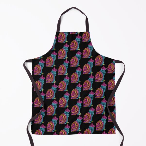 Item preview, Rainbow Tie Dye Zentangle Psychedelic Cat, Small Sized Single and Repeating Pattern, Choose Your Own Background designed and sold by Nicolette Olivier.