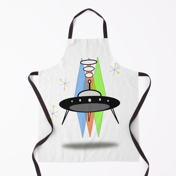 Item preview, Platillo volador de mediados de siglo designed and sold by Jeffsredbubble.