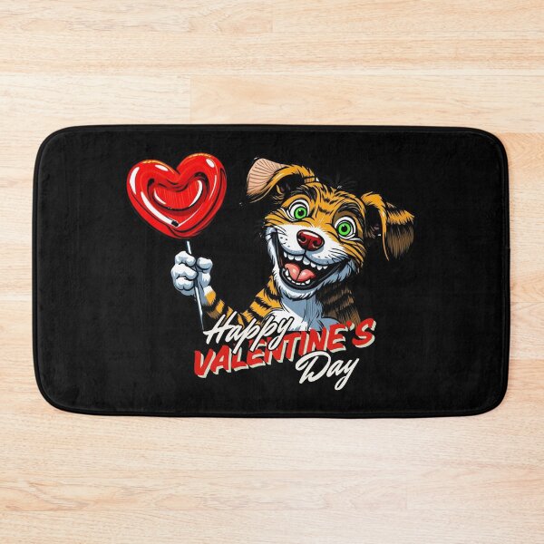 Item preview, My Heart Lolly Valentines Day Valentine's Day Cut Dog designed and sold by Design_Your_Day.