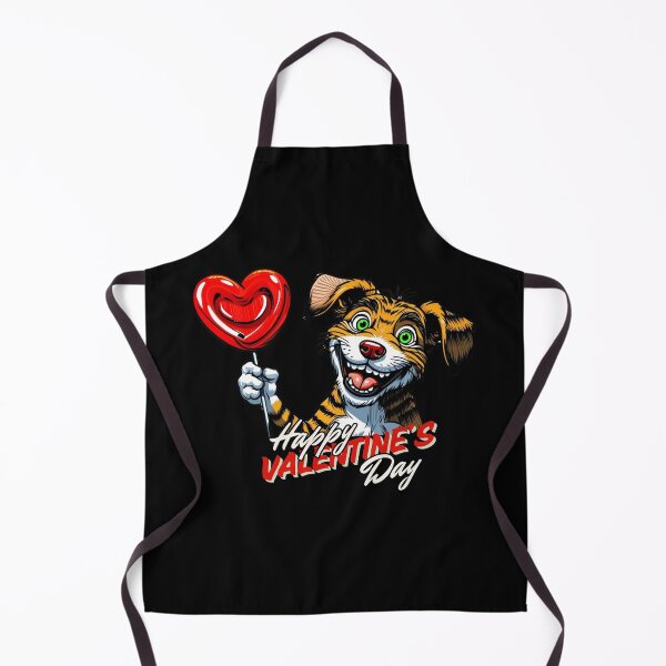Item preview, My Heart Lolly Valentines Day Valentine's Day Cut Dog designed and sold by Design_Your_Day.