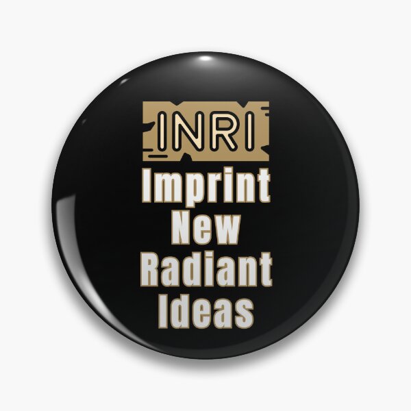 Item preview, Inri Cross Imprint New Radiant Ideas  designed and sold by IceBathDESIGNS.