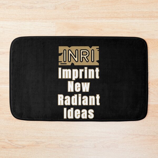 Item preview, Inri Cross Imprint New Radiant Ideas  designed and sold by IceBathDESIGNS.