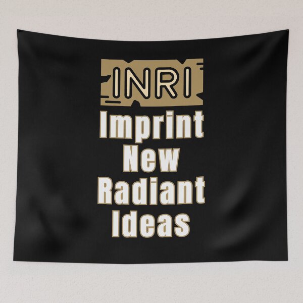 Item preview, Inri Cross Imprint New Radiant Ideas  designed and sold by IceBathDESIGNS.