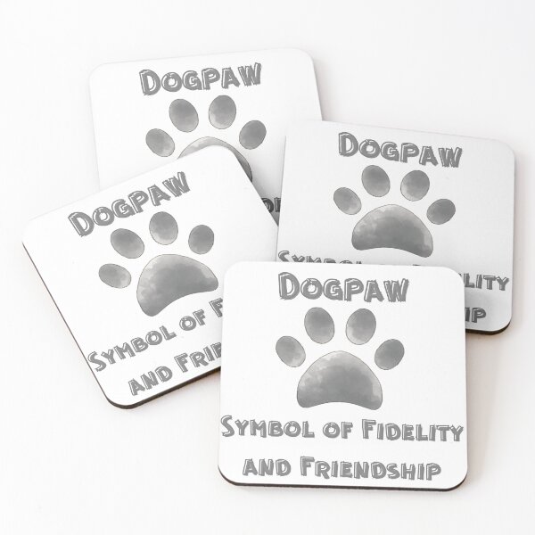 Item preview, Dog's Paw – Symbol of Fidelity and Friendship designed and sold by Mosaic by M.