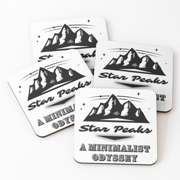 Item preview, Starry Peaks – A Minimalist Odyssey designed and sold by Mosaic by M.