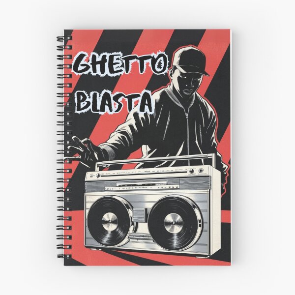 Item preview, GHETTO BLASTA RETRO PORTABLE STEREO designed and sold by NikoDeeko.