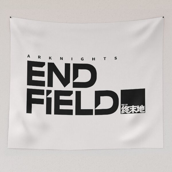 Item preview, Arknights Endfield Industries Black Emblem 2 designed and sold by SkyPouikPouik.
