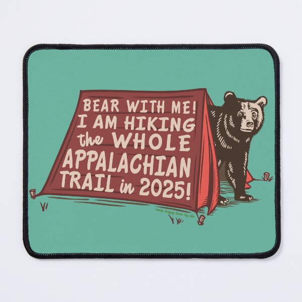 Item preview, Bear with me on the Appalachian Trail designed and sold by CampHappyHour.