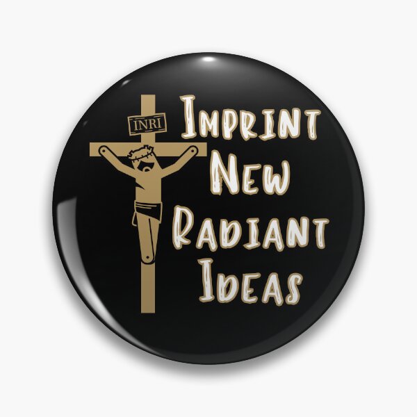Item preview, Inri Cross Imprint New Radiant Ideas  designed and sold by IceBathDESIGNS.