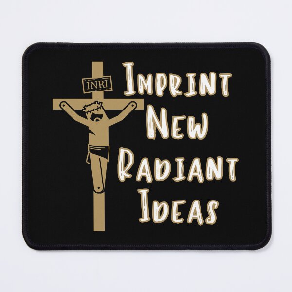 Item preview, Inri Cross Imprint New Radiant Ideas  designed and sold by IceBathDESIGNS.