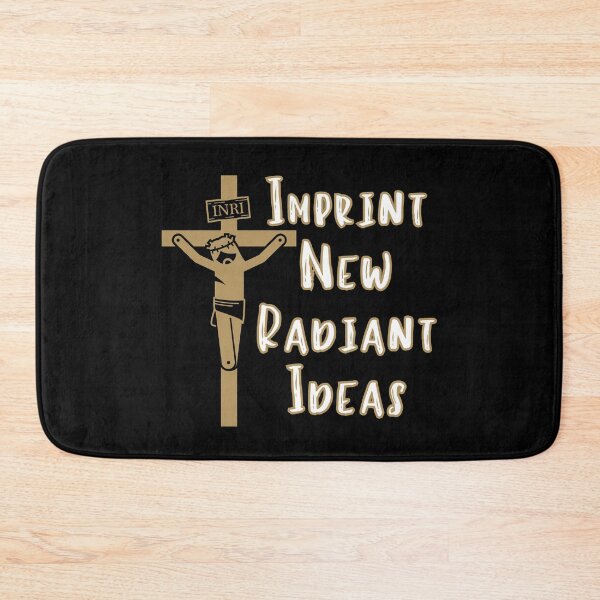 Item preview, Inri Cross Imprint New Radiant Ideas  designed and sold by IceBathDESIGNS.