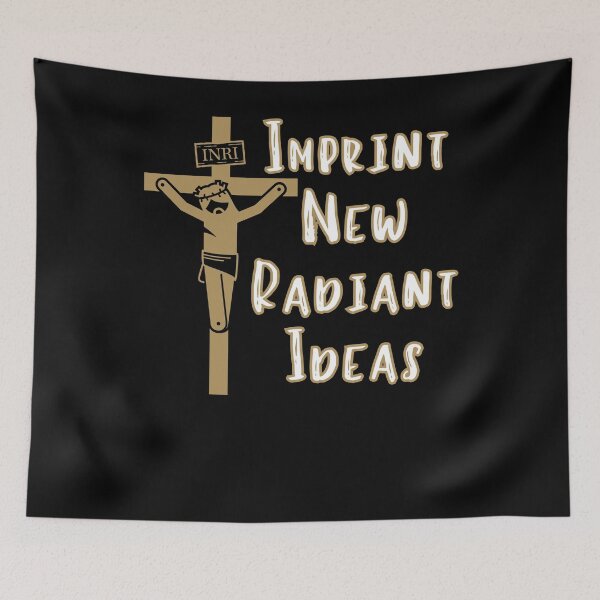 Item preview, Inri Cross Imprint New Radiant Ideas  designed and sold by IceBathDESIGNS.
