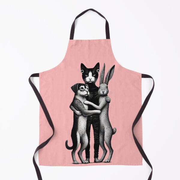 Item preview, Unity Trio: Valentine's Day Cat, Dog, and Rabbit designed and sold by TSQ.