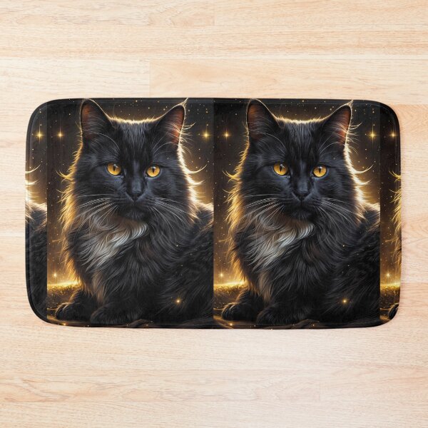Item preview, Golden reflections in the dark: the feline mystery designed and sold by Turko762.