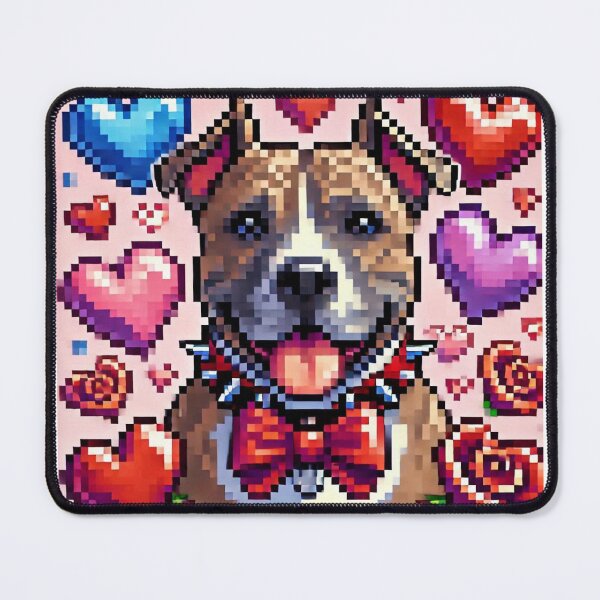 Item preview, Pixel Love Pup designed and sold by Mosaic by M.