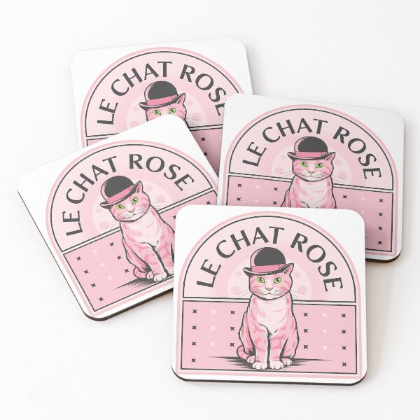 Item preview, The Rose cat with his bowler hat and green eyes designed and sold by P2Genies.