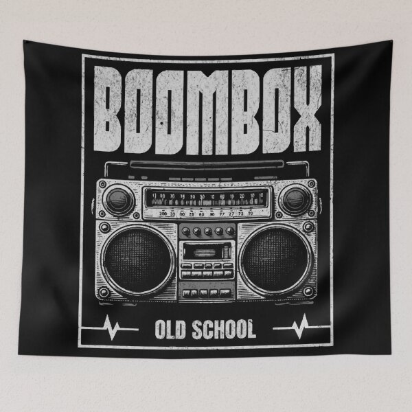 Item preview, Boombox Old Schcool designed and sold by Snani Graphics.