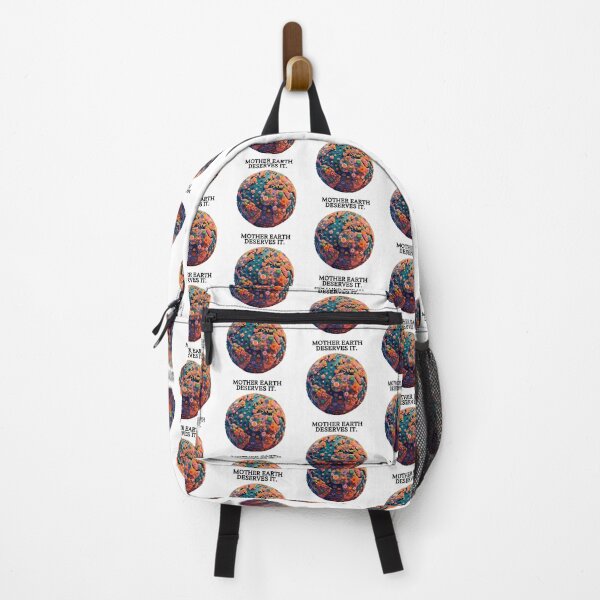 Item preview, Mother Earth Deserves It - Vibrant Floral Planet Desig designed and sold by Teacher2Nerds.