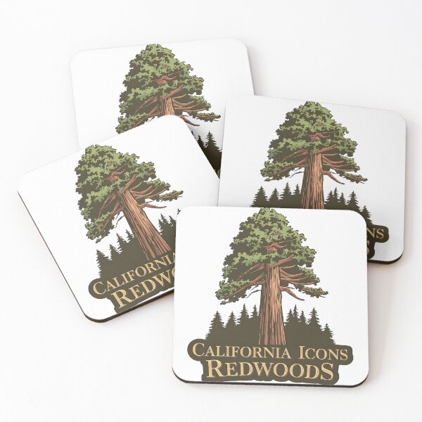 Artikelvorschau, Kalifornien Redwoods - Kalifornien Ikonen - Kalifornien Redwoods - Sequoia Bäume - Kalifornien Riesen entworfen und verkauft von JansenGS.