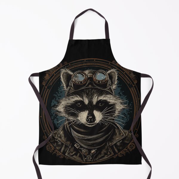 Item preview, Cool Dieselpunk Raccoon designed and sold by drizzd.