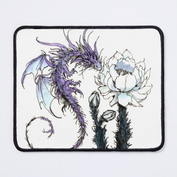 Item preview, Night Blooming Cereus Dragon designed and sold by Scribbles & Doodles by Jinx.