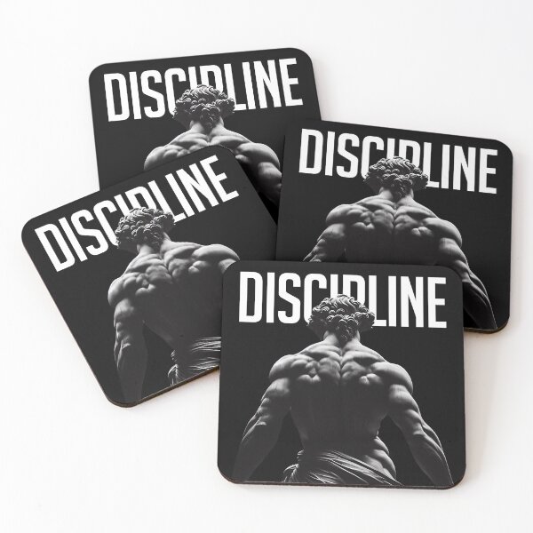 Item preview, DISCIPLINE - Greek God Motivation designed and sold by Patryk Wiatrowski.