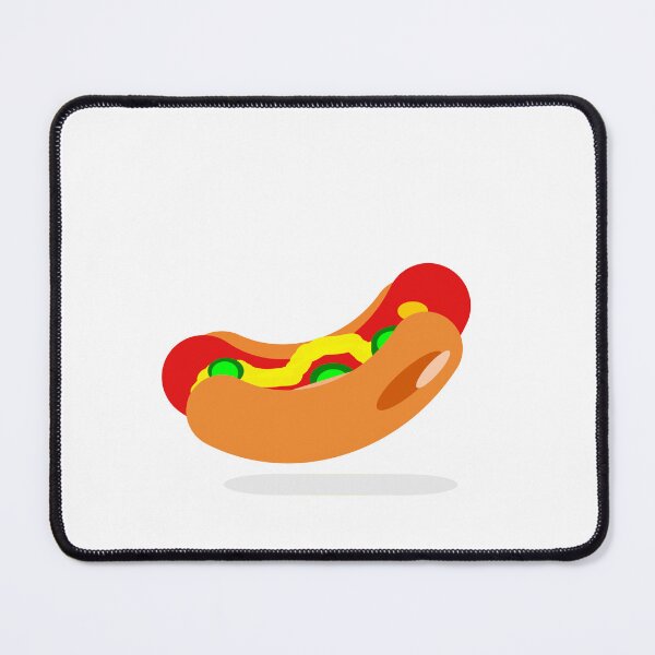 Item preview, Hot Dog Graphic designed and sold by Jeffsredbubble.