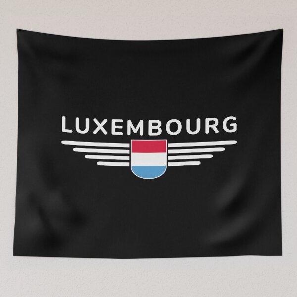 Item preview, Luxembourg T-Shirt Design for Fans designed and sold by ElvisU.