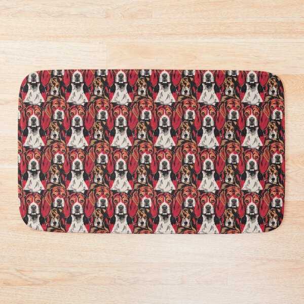 Item preview, Bold Beagle Pattern Design – Vibrant and Artistic Dog Composition designed and sold by NSB-Design.
