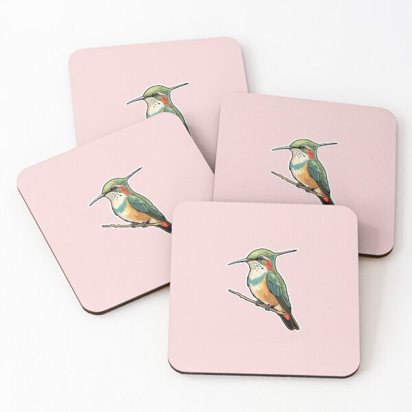 Item preview, Colibri sticker illustration designed and sold by PrintsbyEline.