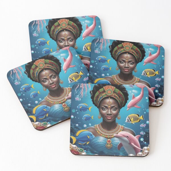Item preview, Yemanja goddess designed and sold by Anamcaradivine.