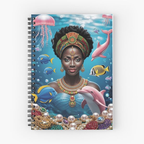 Item preview, Yemanja goddess designed and sold by Anamcaradivine.