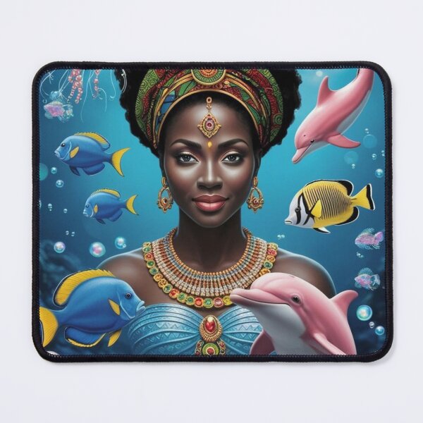 Item preview, Yemanja goddess designed and sold by Anamcaradivine.