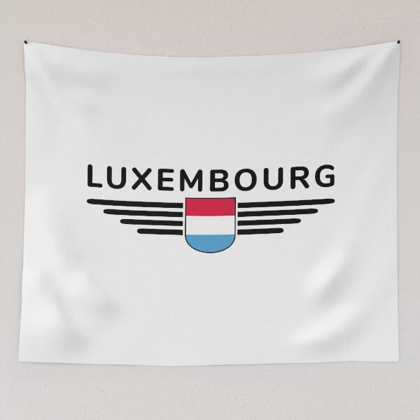 Item preview, Luxembourg T-Shirt Design for Fans designed and sold by ElvisU.