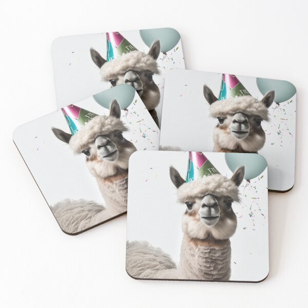 Item preview, Alpaca Birthday Party Design designed and sold by TringTringCards.