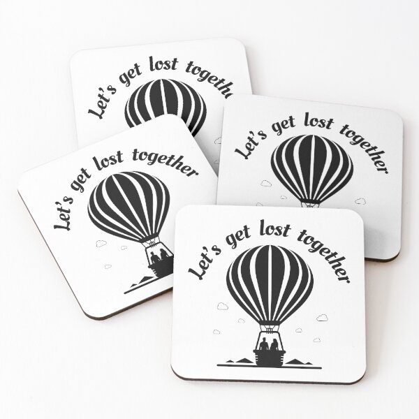 Item preview, Let’s Get Lost Together – Dreamy Balloon Ride designed and sold by Fikuall.