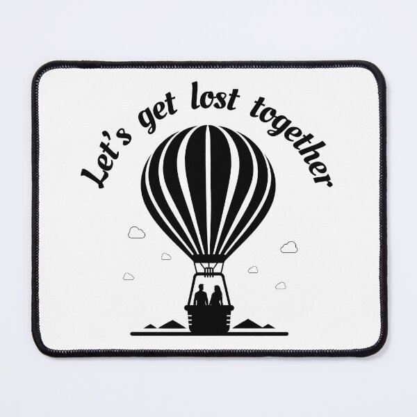 Item preview, Let’s Get Lost Together – Dreamy Balloon Ride designed and sold by Fikuall.